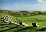 This is a landmark of Lykia Links. All the bunkers are covered with large wooden beams.